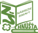 Logo zkladnej koly na Nbre Rimavy v Hnti